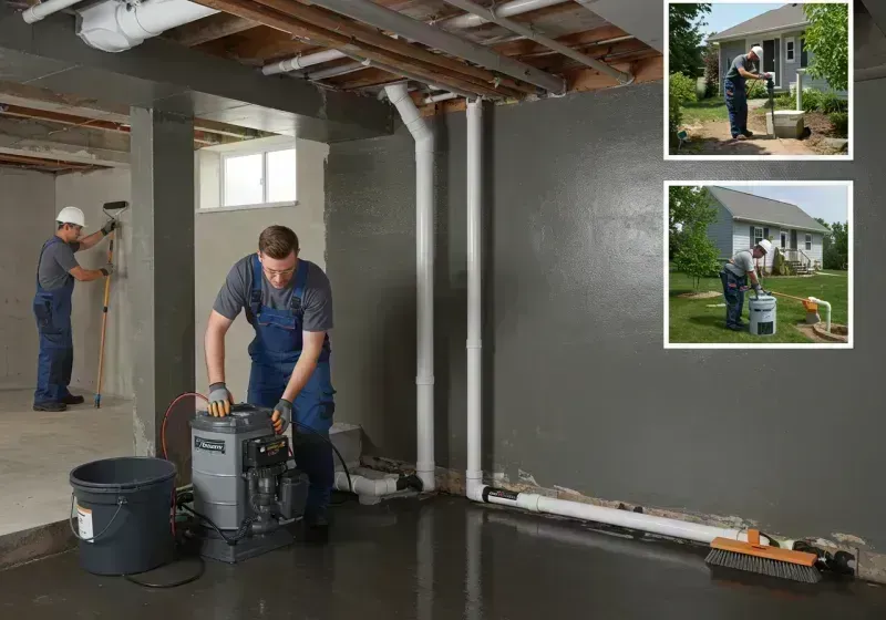 Basement Waterproofing and Flood Prevention process in Ladue, MO